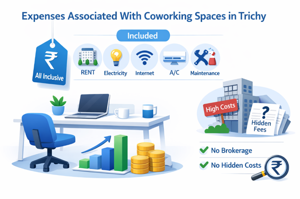 Expenses Associated With Coworking Spaces in Trichy